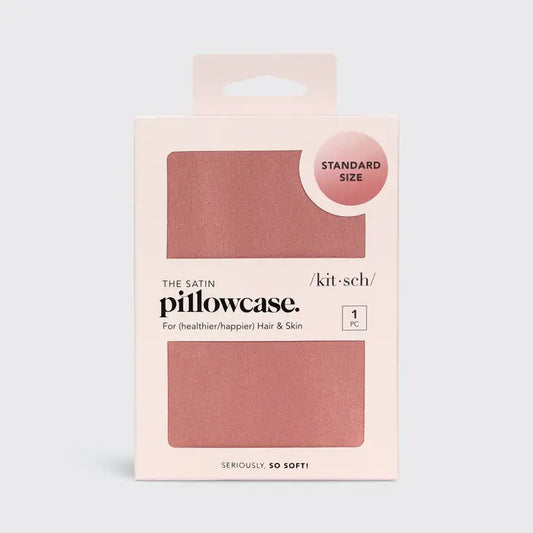 Kitsch Satin Pillowcase - Terracotta