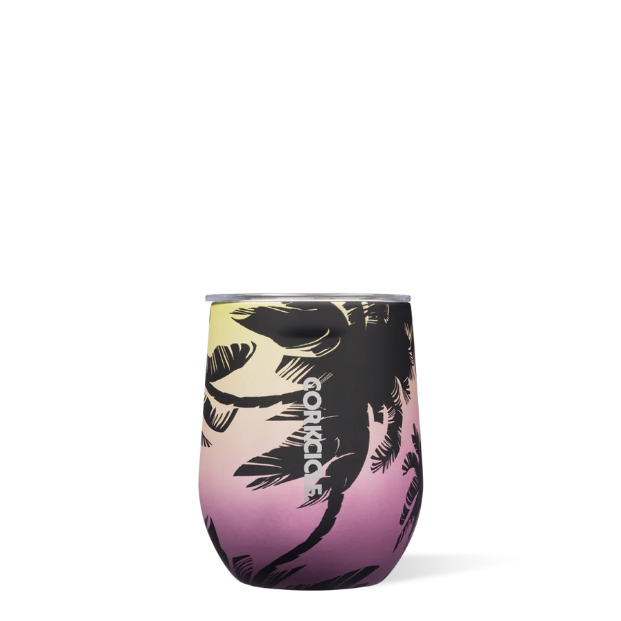 Corkcicle Stemless - 12oz Miami Sunset