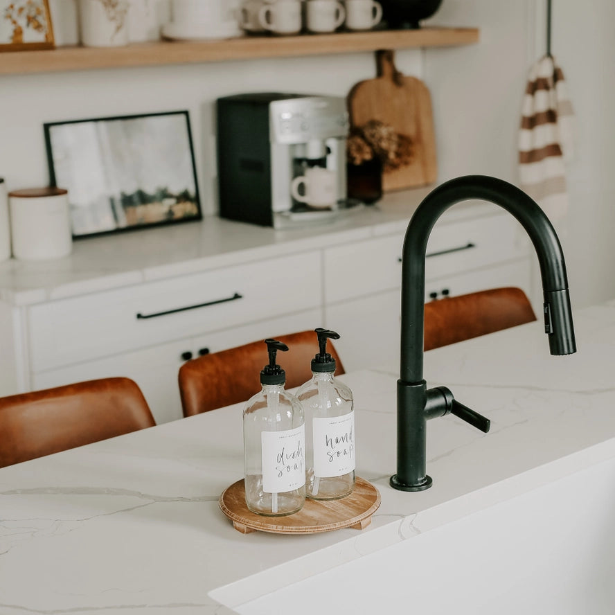 Sweet Water Decor Natural Wood Pedestal Stand