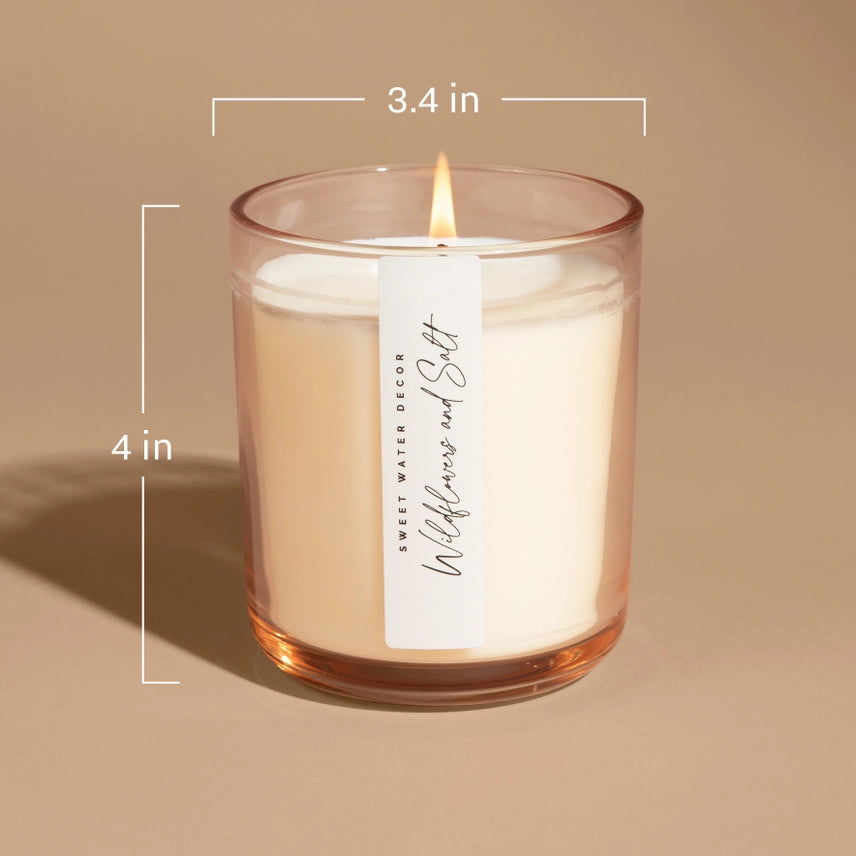 Sweet Water Decor 12oz Candle - Salt and Sea