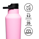 Corkcicle Sport Canteen - 20oz Sun-Soaked Pink