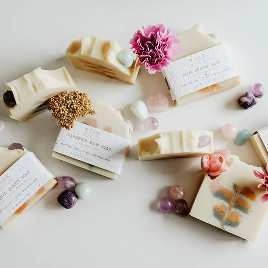 SOAK Bath Co Lavender Moon Soap