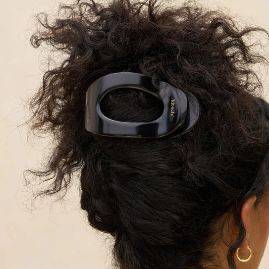 Kitsch Large Flat Cloud Clip - Black