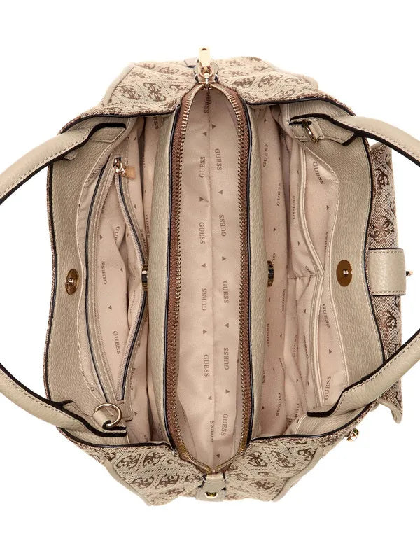 Guess Jessa Girlfriend Satchel - Latte