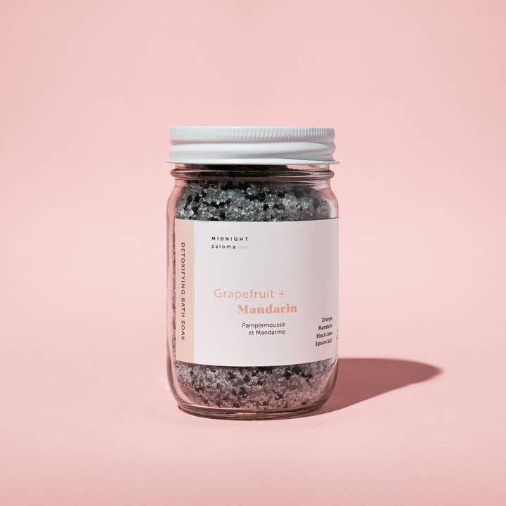 Midnight Paloma Grapefruit + Manderin Bath Soak - 4 Oz