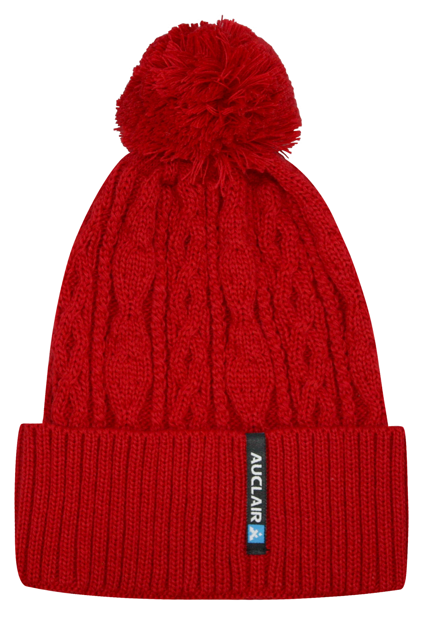 Auclair Canyon Cuff Pom Toque - Red