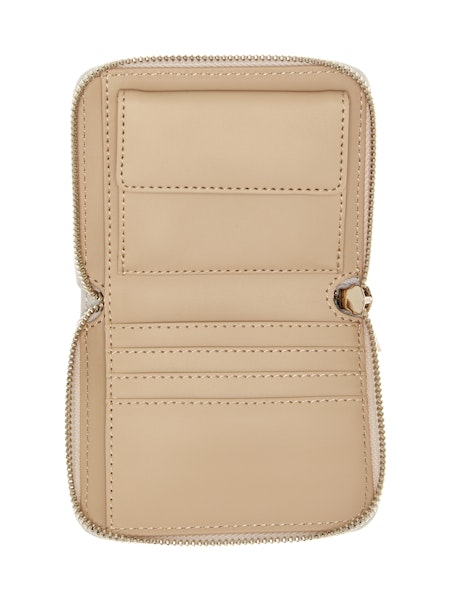 Guess Isobel SLG Small Zip Around Wallet - Rose