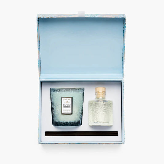 Voluspa Set California Summers Candle & Diffuser Duo