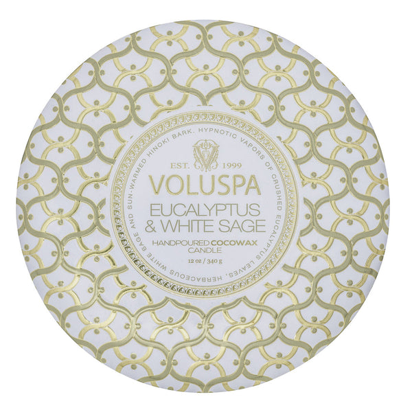 Voluspa Candle Small Jar - White Cypress  - 5.5oz