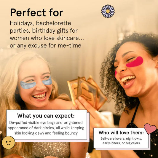 Grace & Stella Gold Energizing Under Eye Mask - 24 Pairs