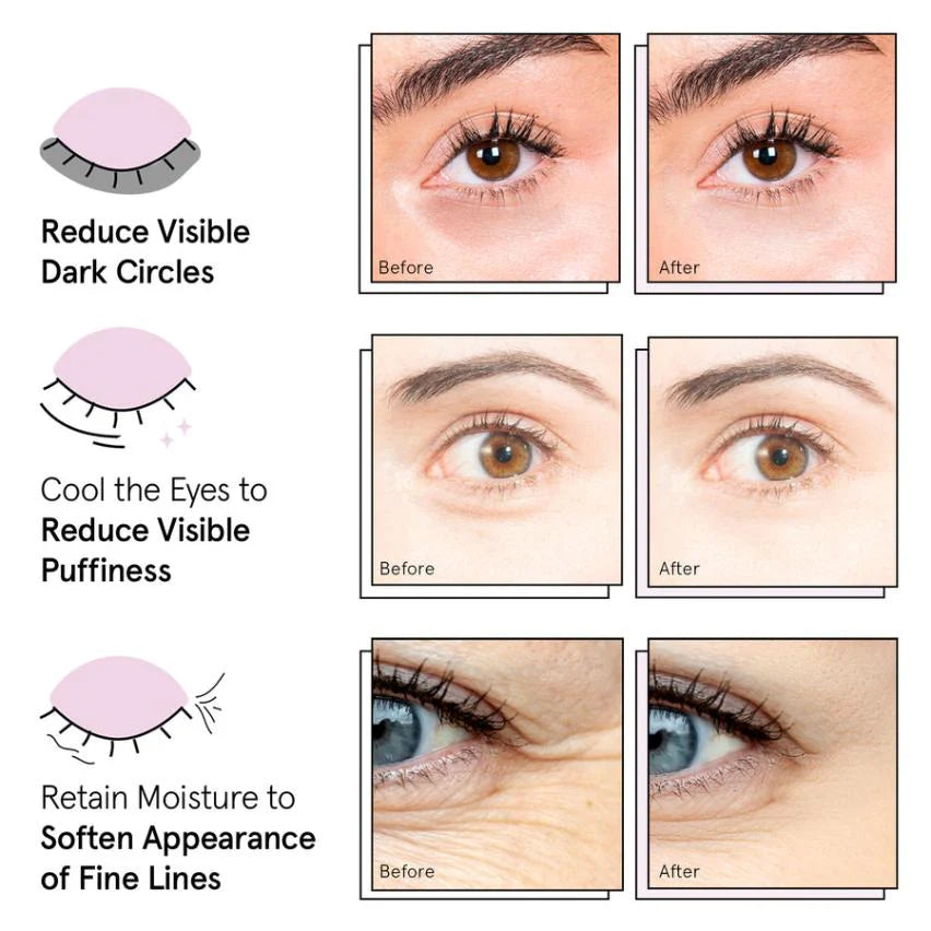 Grace & Stella Blue Illuminating Under Eye Masks - 24 Pairs