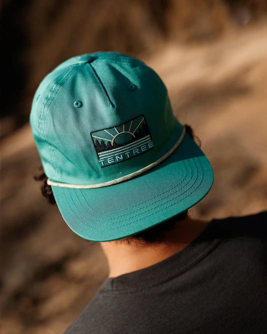 Ten Tree Weekend Away Apex Hat - Tidal Teal & Meteorite Black