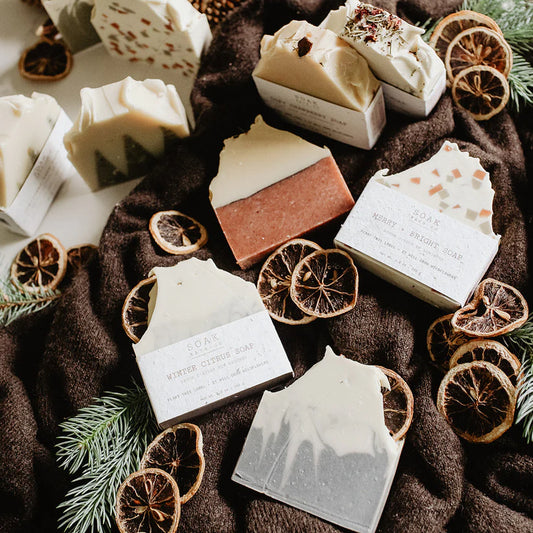 SOAK Bath Co Winter Citrus Soap Bar