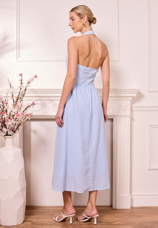 AngelEye Marseille Dress - Baby Blue