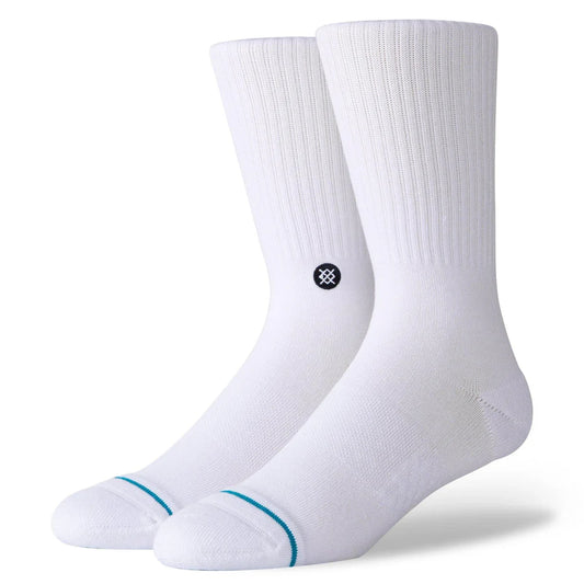 Stance Icon Quarter Socks 3pk - White