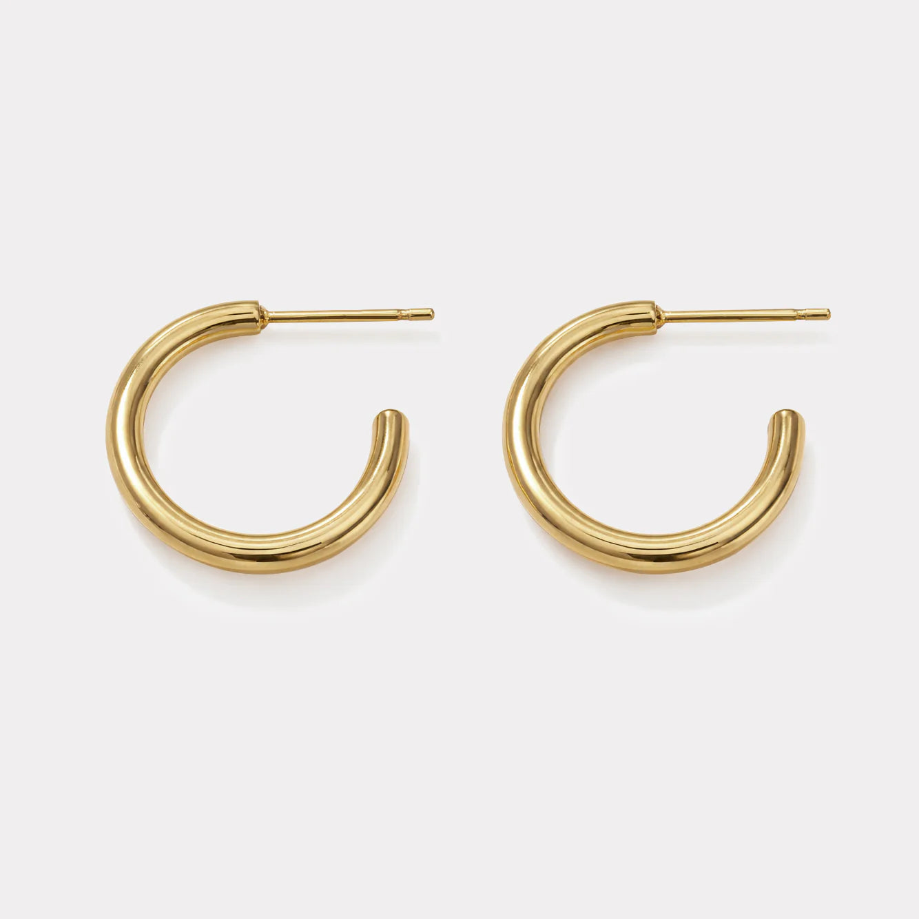 Bizou Gold Hoop With Groves