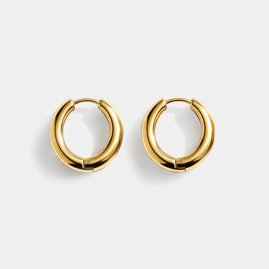 Bizou Gold Huggie Hoops