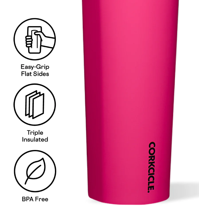 Corkcicle Sport Canteen - 32oz Dragonfruit