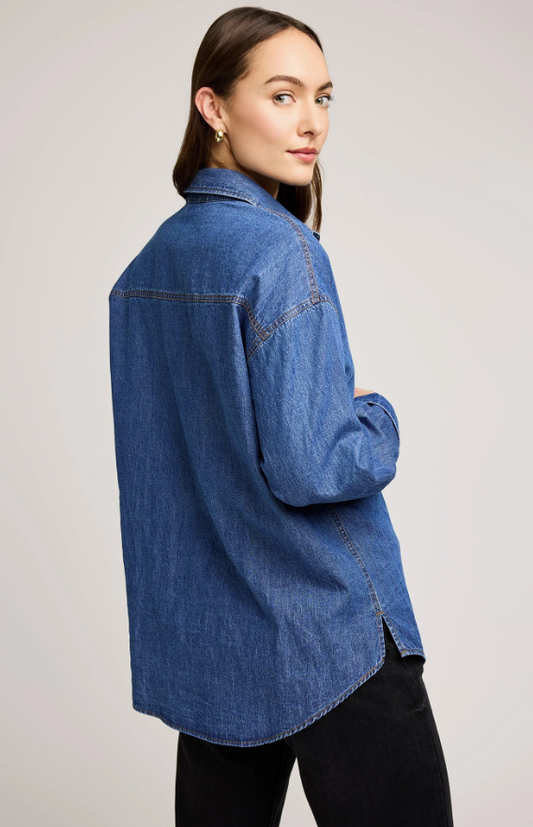 Gentle Fawn Whitney Denim Button Up - Medium Wash