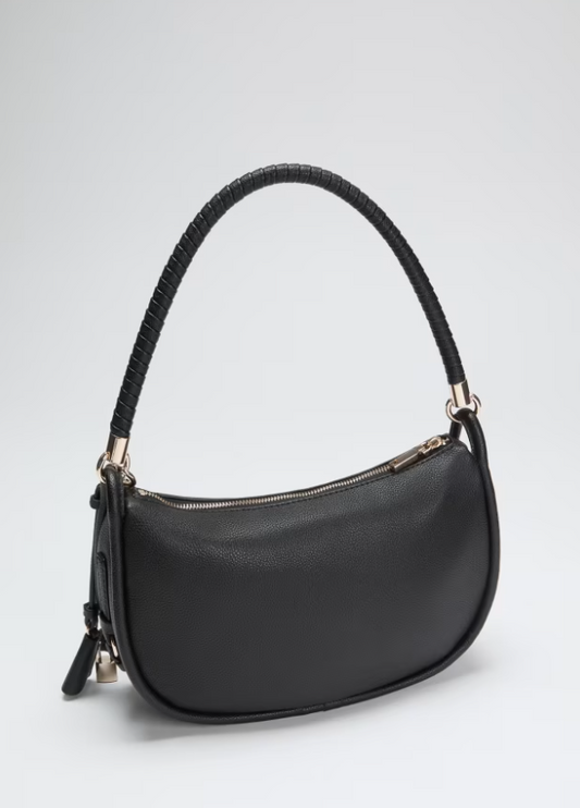 Guess Dayna Hobo Shoulder Bag - Black