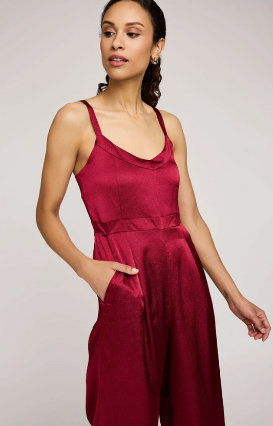 Gentle Fawn Irana Romper - Crimson