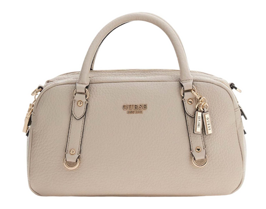 Guess Marsha Box Shoulder Bag - Light Taupe