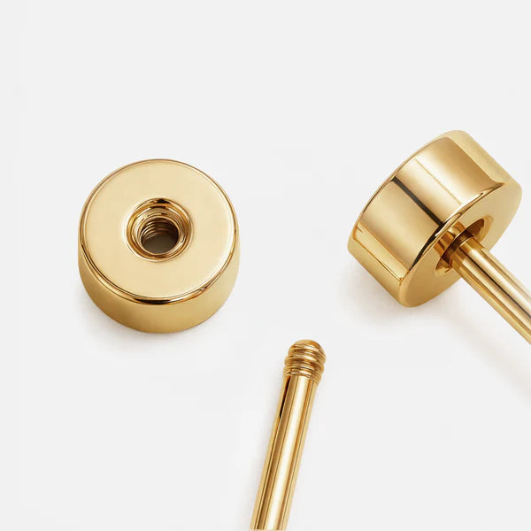 Bizou Mini Gold Star Earrings