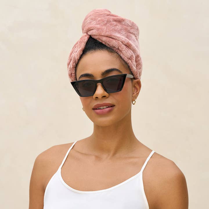 Kitsch Hair Towel Terracotta Kitsch Plush Hair Towel - Terr
