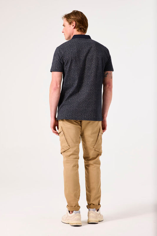 Garcia Men's Polo - Deep Ink