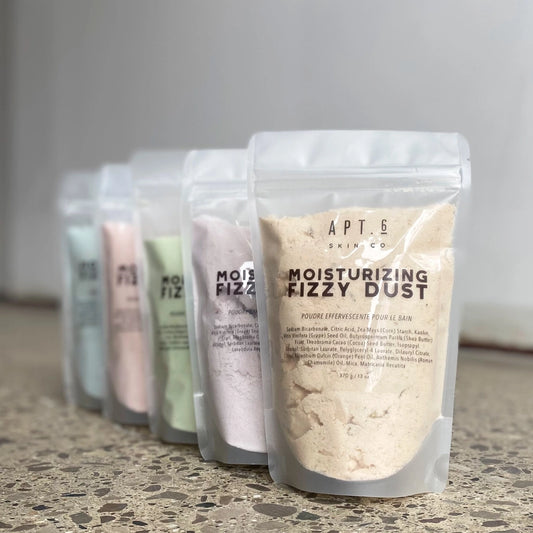 Apt. 6 Skin Co. Moisturizing Fizzy Dust - Lemongrass