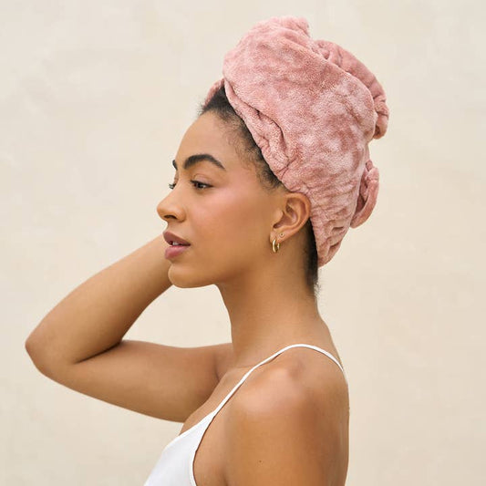 Kitsch Hair Towel Terracotta Kitsch Plush Hair Towel - Terr