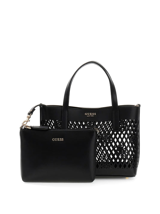 Guess Letty 2-1 Mini Tote - Black