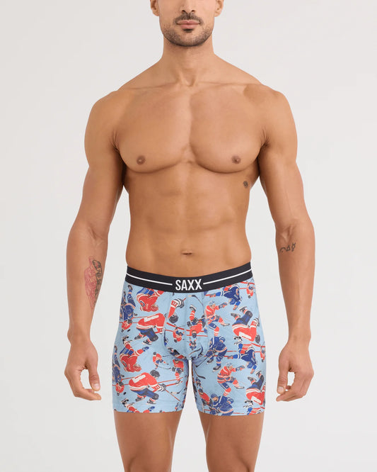 Saxx Underwear Volt Hockey Brawl - Blue