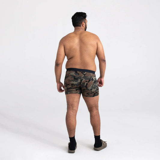 Saxx Vibe Super Soft Boxer Briefs - Woodland Camo