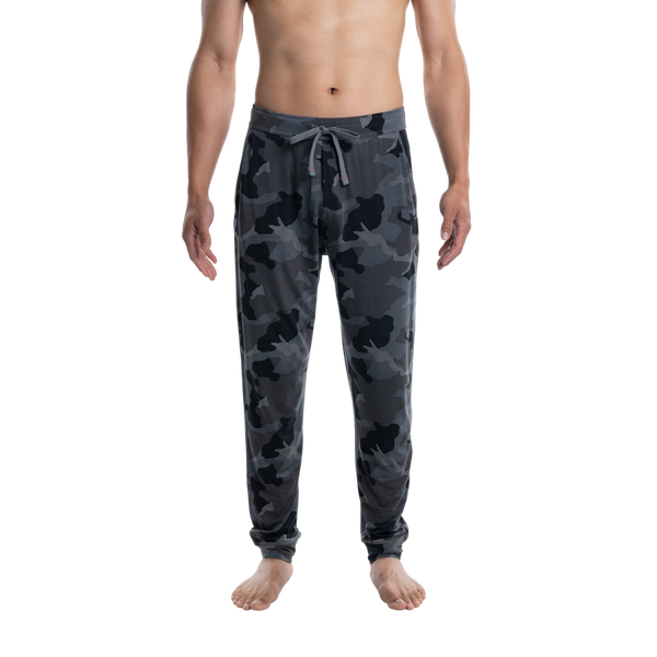 Saxx Snooze Pants Supersize - Camo Dark Charcoal