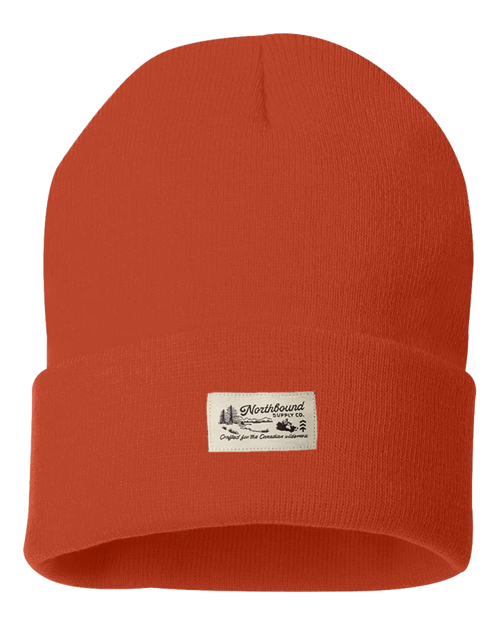 North Bound Knit Beanie - Orange