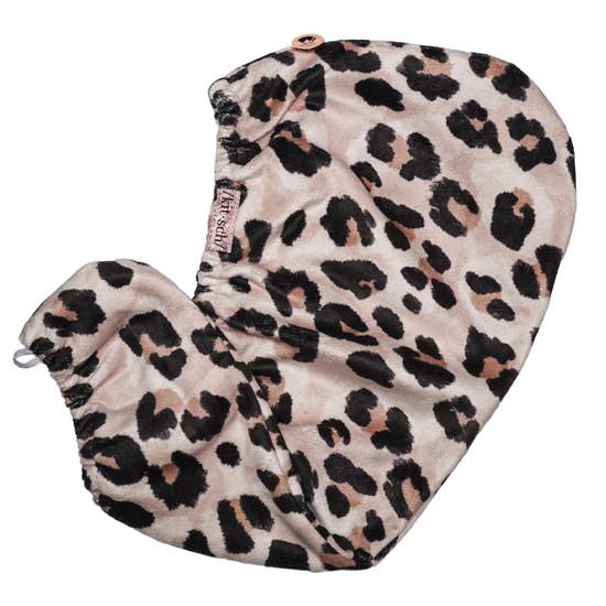 Kitsch Microfiber Hair Towel - Leopard