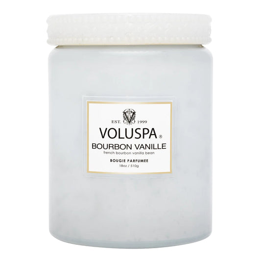 Voluspa Candle Large Jar 18oz - Bourbon Vanilla