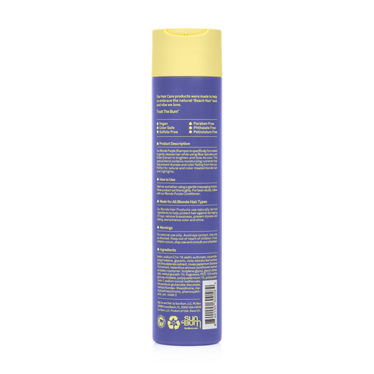 Sun Bum Blonde Purple Shampoo