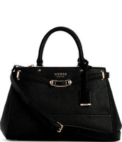 Guess Silvye Luxery Satchel - Black