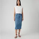 Levi's Back Slit Skirt - Meadow Games Clean
