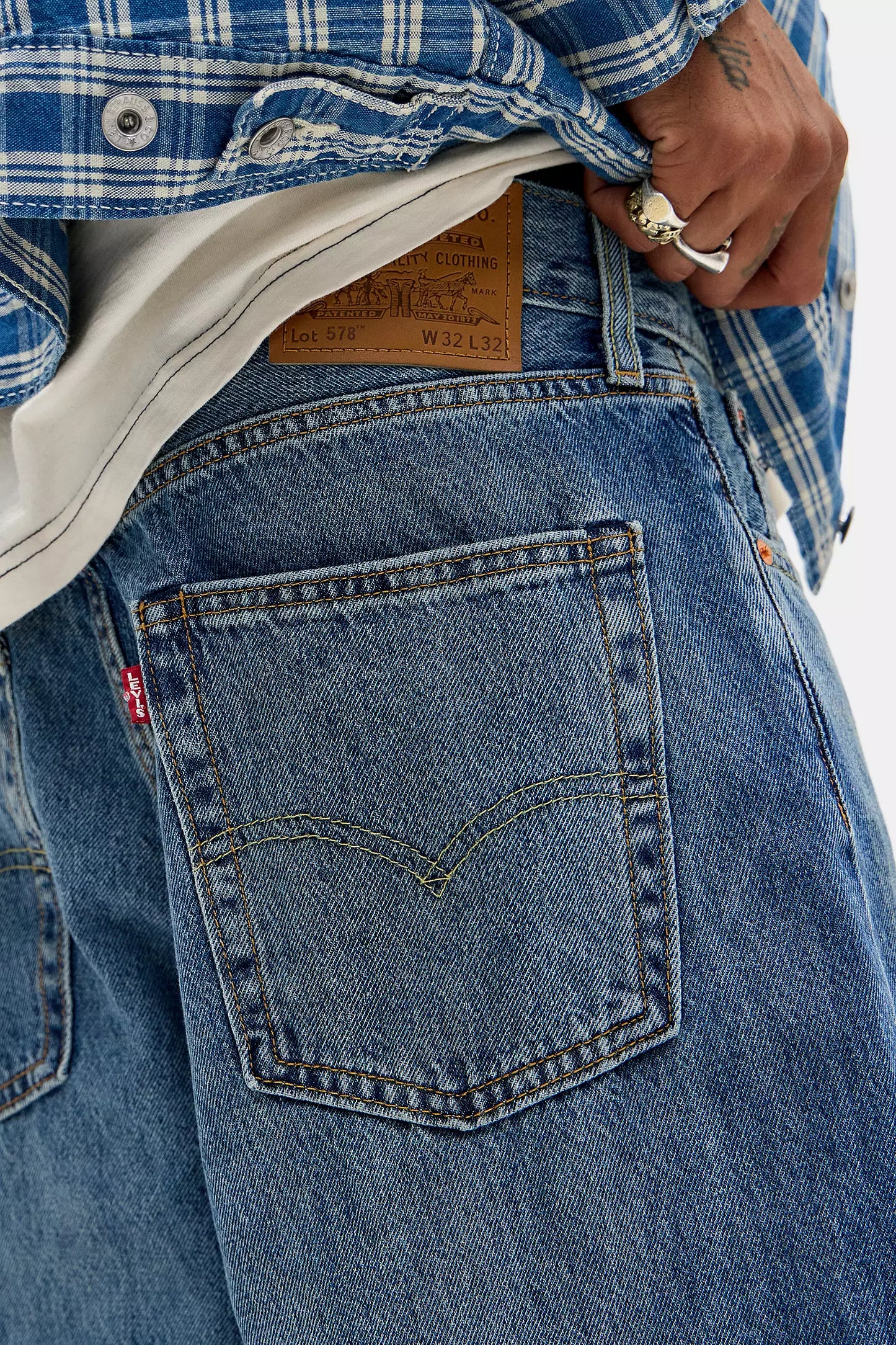 Levi's 578# Baggy - Varnished Tarnish