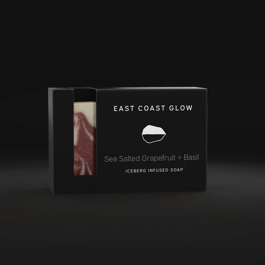 East CoastGlow Iceberg Infused Soap - Sea Salted Grapefruit + Basil