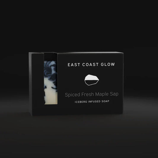 East Coast Glow Iceberg Infused Soap -  Spiced Fresh Maple Sap