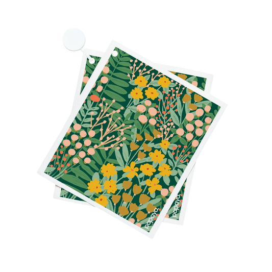 Papaya Dish Cloth Secret Garden