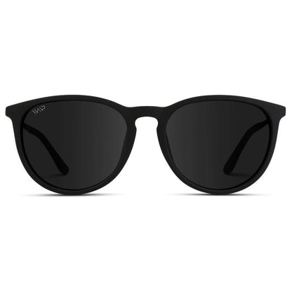 Wear Me Pro Drew Round Polarized Sunglasses - Black & Gold