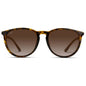 Wear Me Pro Drew Polarized Round Sunglasses - Tortoise & Brown Lens
