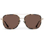 Wear Me Pro Gia Sunglasses - Beige Tortoise/Brown Lens