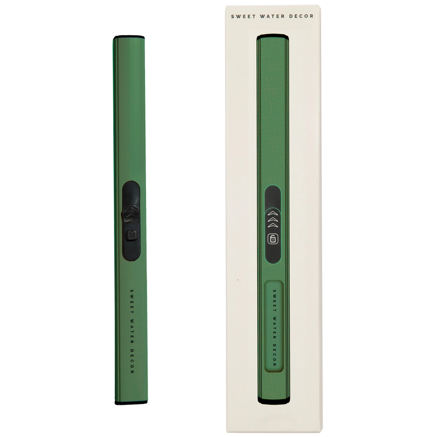 Sweet Water Decor Rechargeable Electric Lighter - Green