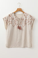 Dear Lover Blouse - Jet Stream